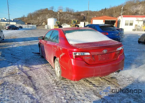 2014 Toyota Camry Se из США, поврежденный, VIN 4T1BF1FK2EU814152